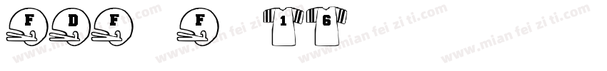 FD-Football Font 16字体转换